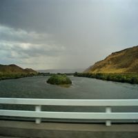 The Snake River, Idaho-over the border